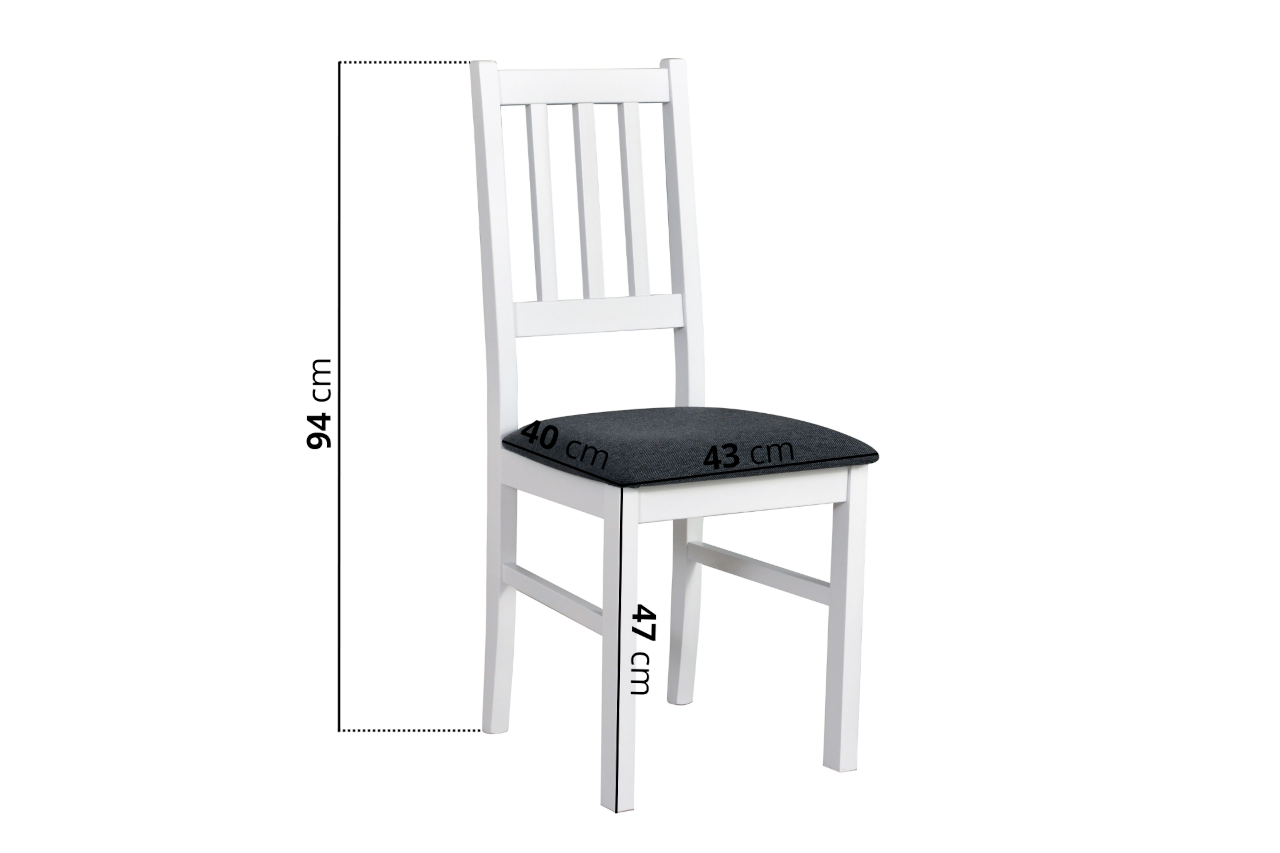 Stuhl BOS 4 weiß / 28B
