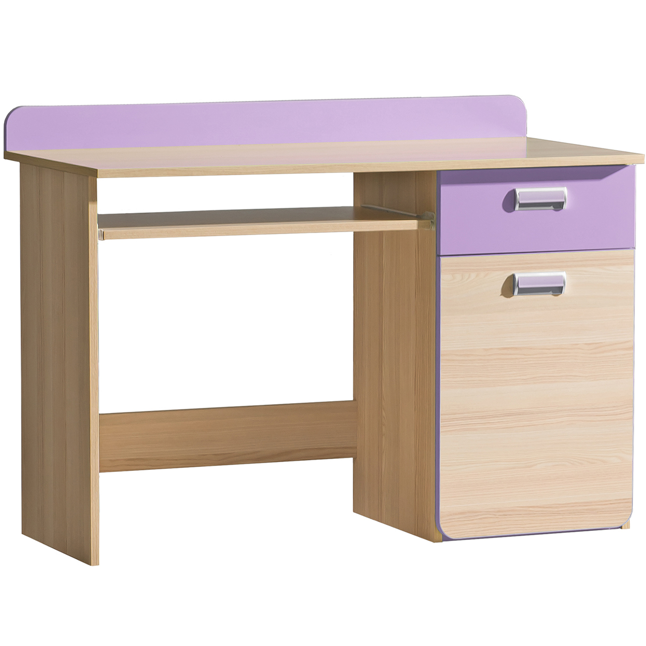 Schreibtisch LOREN LR10 esche / violett