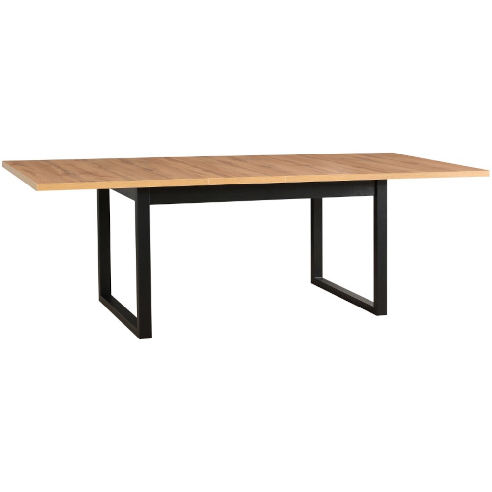 Tisch IKON 3 L artisan laminat / schwarz