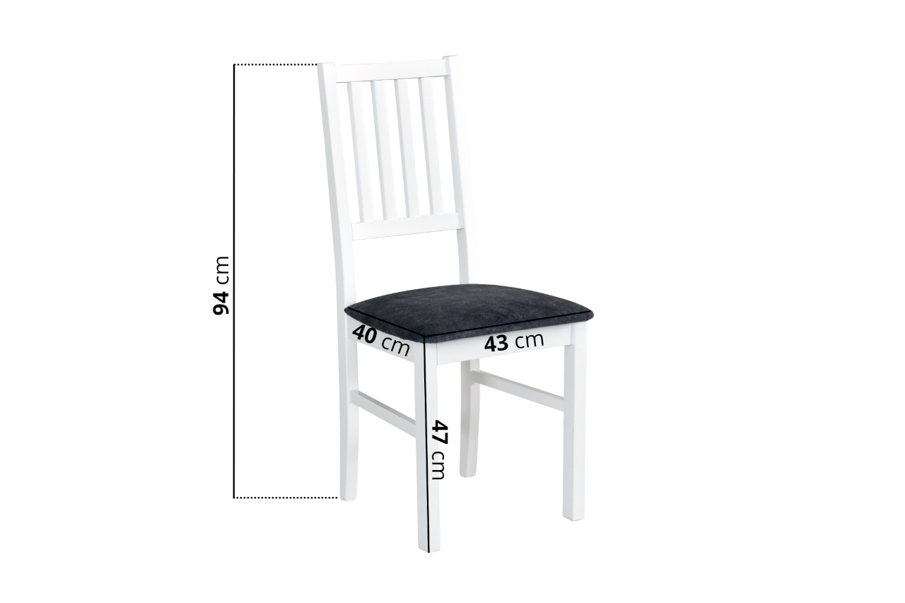 Stuhl NILO 7 schwarz / 18B
