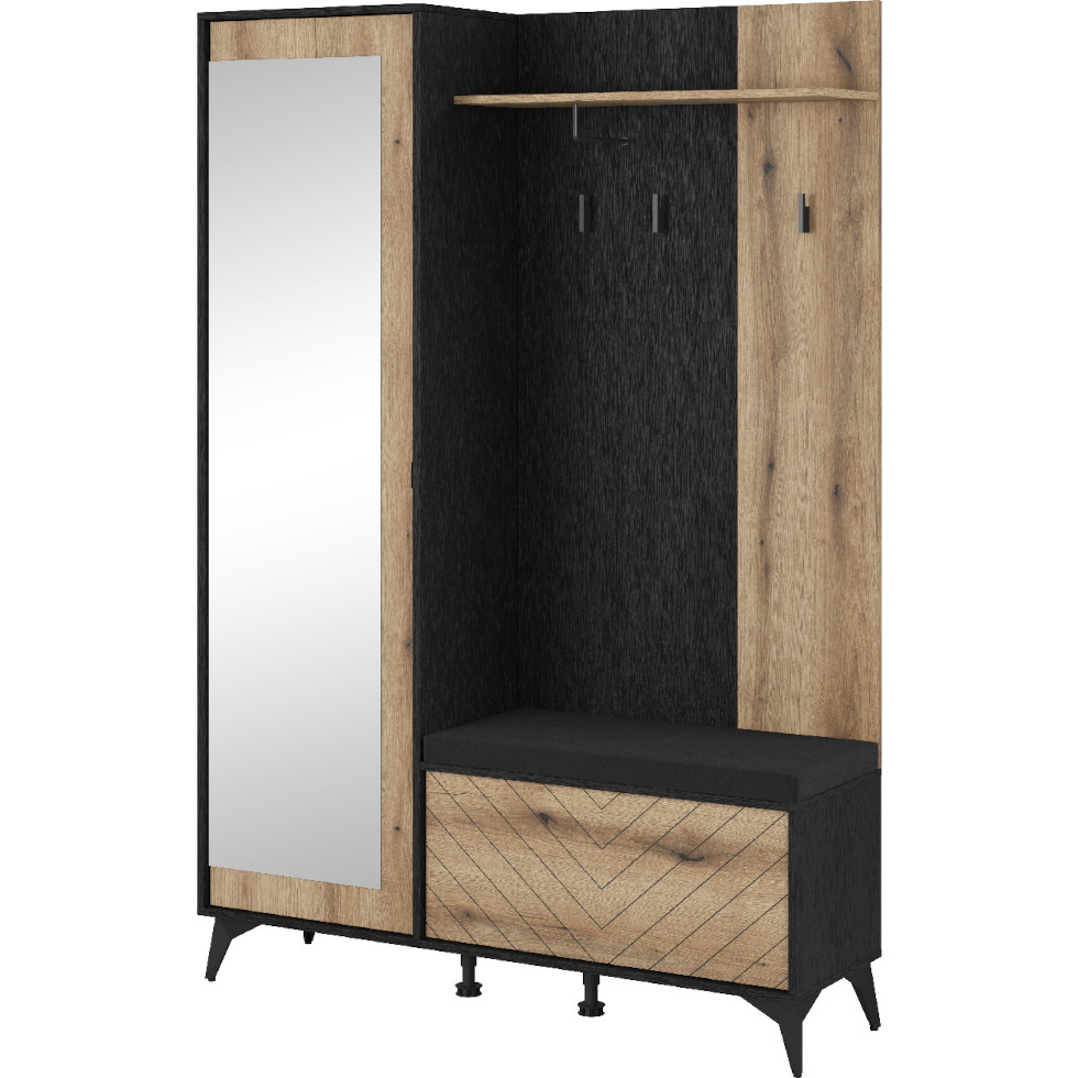 Mondi Kleiderschrank 09 Schwarzeiche Evoke
