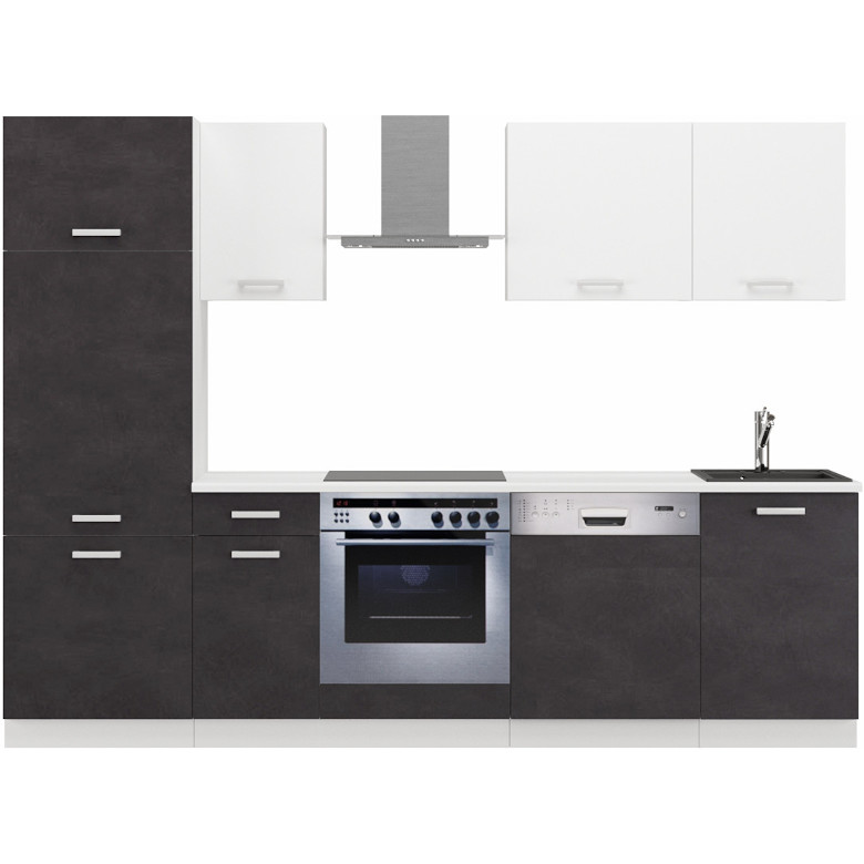 Küche 270 Tonic White Matera