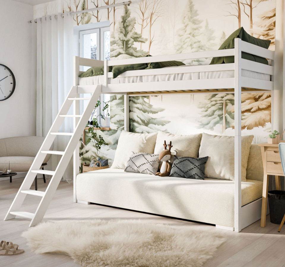Bett Fino Sofino weiß Poso 38 bd 2