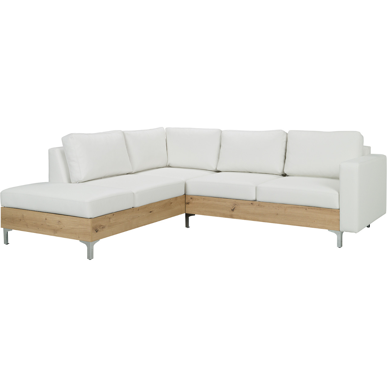 Ecksofa ORLEAN WOOD soft 17 / Artisan Eiche links