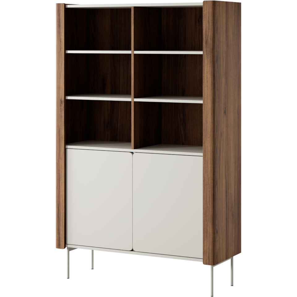 Königlicher Kragen 04 Walnuss-Warmia-Kaschmir