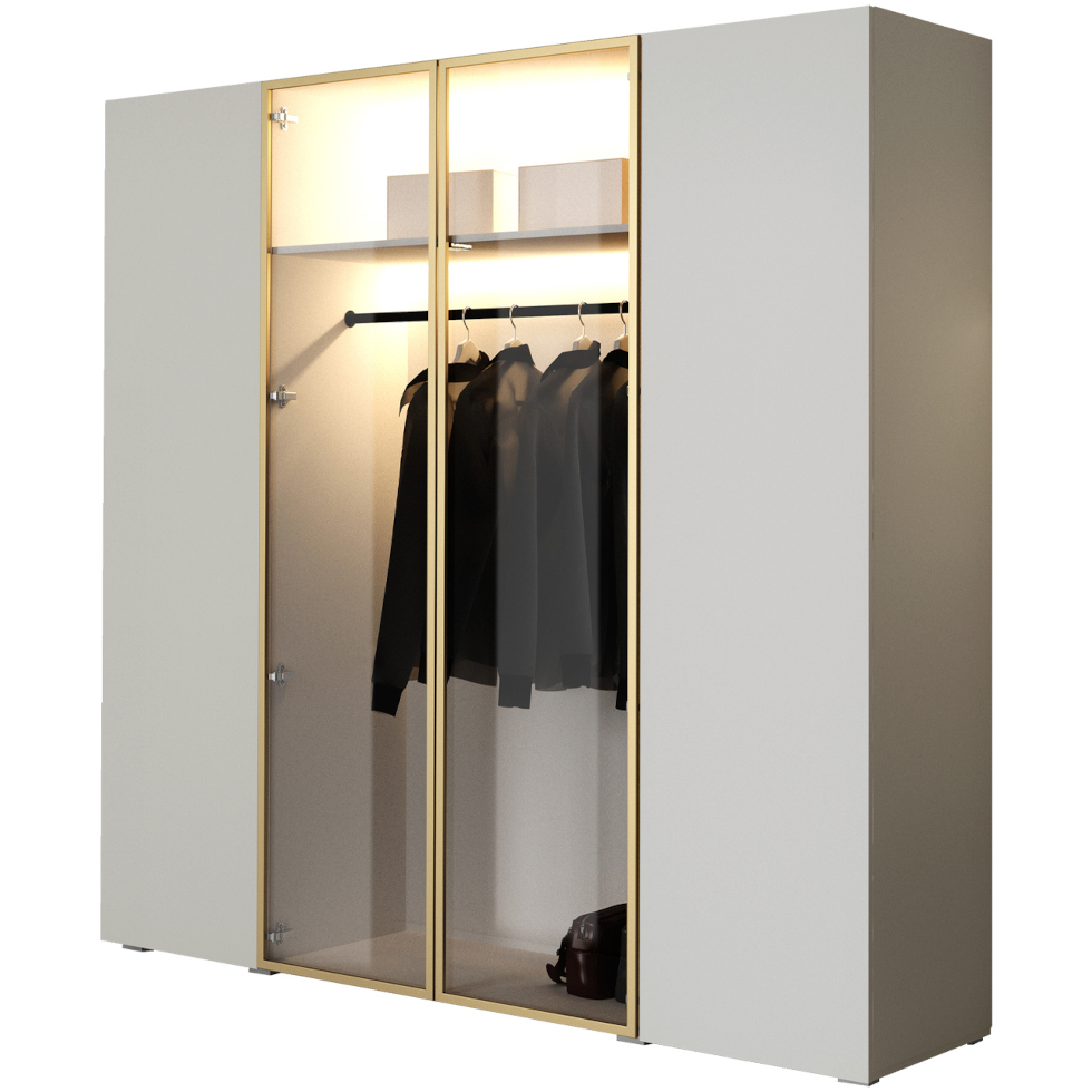Acati 200 Kaschmir Gold Kleiderschrank