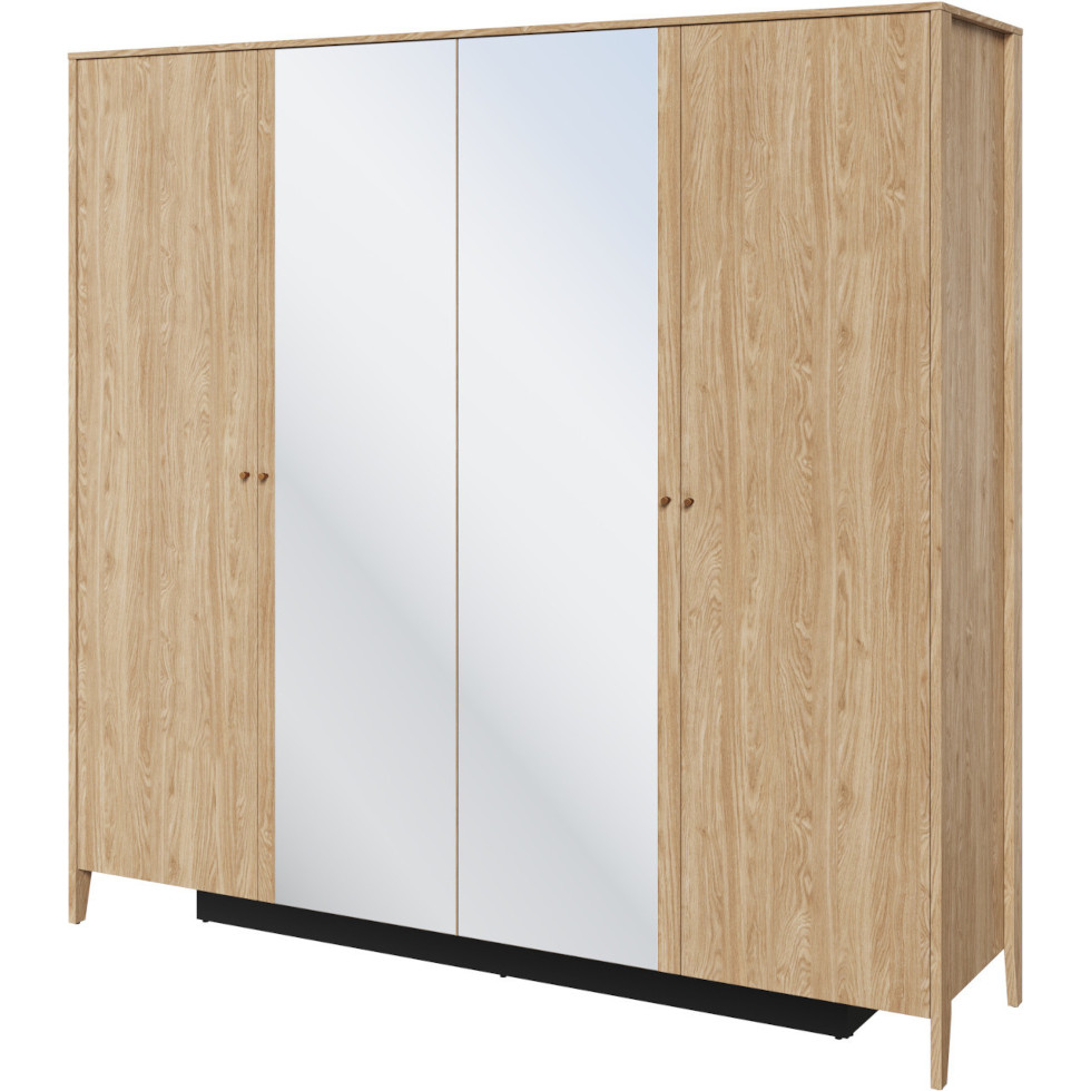 Kleiderschrank cozy0cz01 Eiche geölt