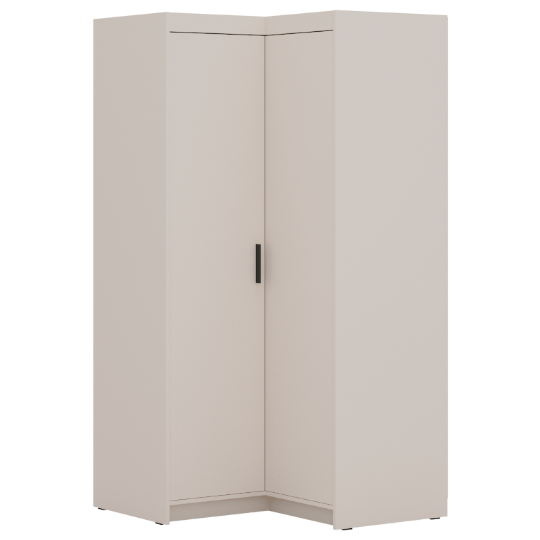 Eleni 2D Eckkleiderschrank, sandfrei