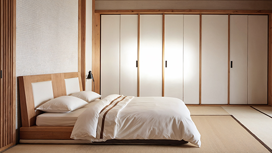 Schlafzimmer im Japandi-Stil – wie schafft man eine minimalistische Oase der Ruhe?