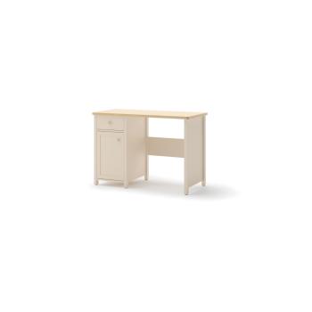 Schreibtisch 1D1S Sandbeige/Vincenza Eiche gebleicht STORY SO03