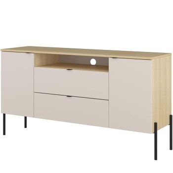 Kommode DORE 26 Lindberg Eiche / Kaschmir