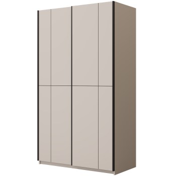 Schwebetürenschrank 120 UBEC 64 – Kaschmir